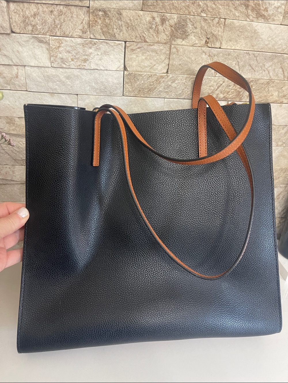 NWOT $485 Marc Jacobs Grind Colorblock Leather Tote Bag - Picture 6 of 11